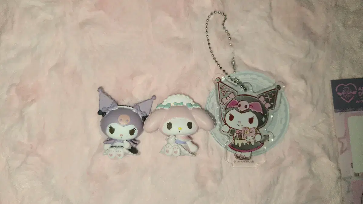 2022 Sanrio Made Mamel Kuromi Figures acrylic Standard Keyring My Melody