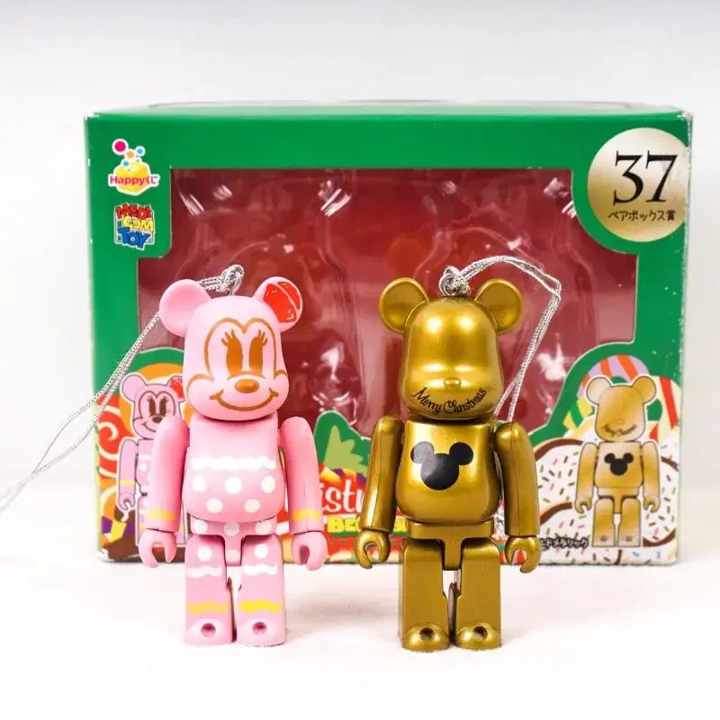 BEARBRICK 메디콤토이 베어브릭 디즈니37탄 미키 2종세트 A154