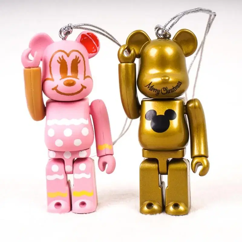 BEARBRICK 메디콤토이 베어브릭 디즈니37탄 미키 2종세트 A154