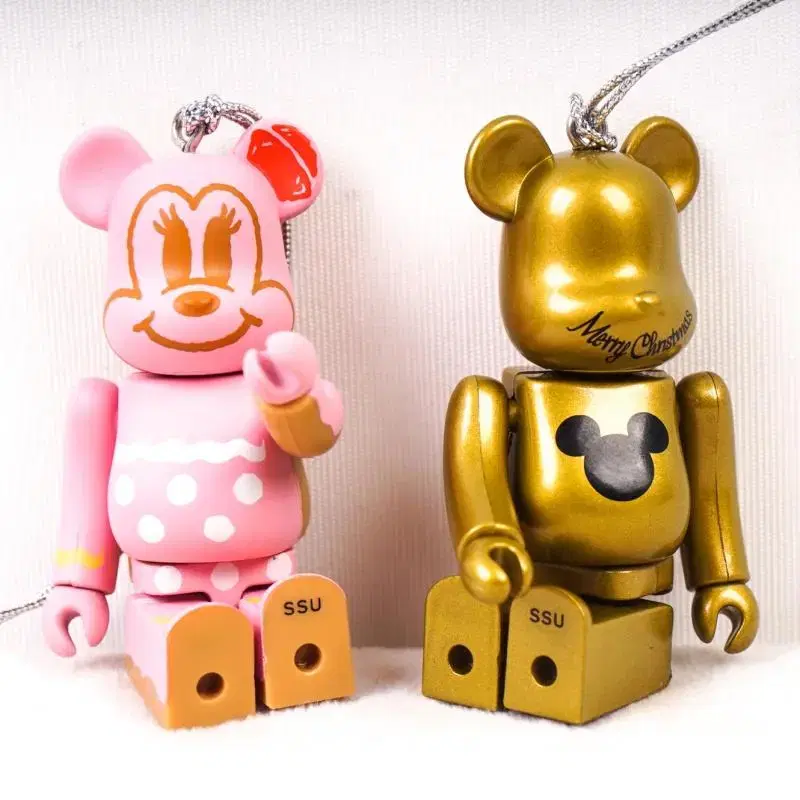 BEARBRICK 메디콤토이 베어브릭 디즈니37탄 미키 2종세트 A154