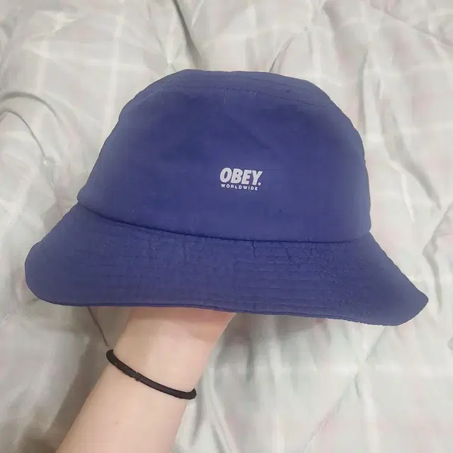 오베이 obey 버킷햇 네이비색 벙거지 모자