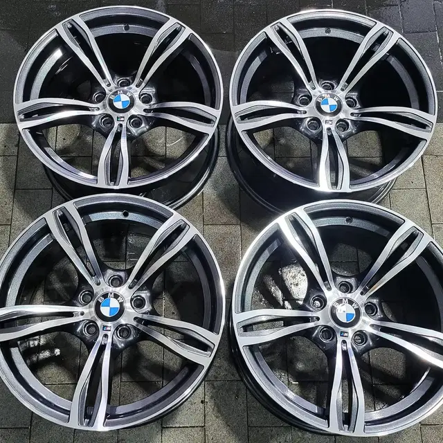 18인치 BMW M5 343M.st 건메탈폴리쉬 대만산 신품휠 1대분