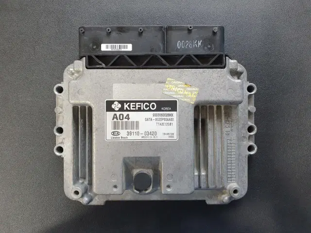 올뉴모닝 ECU 1.2L (국내생산) 39110-03420 재제조 상품