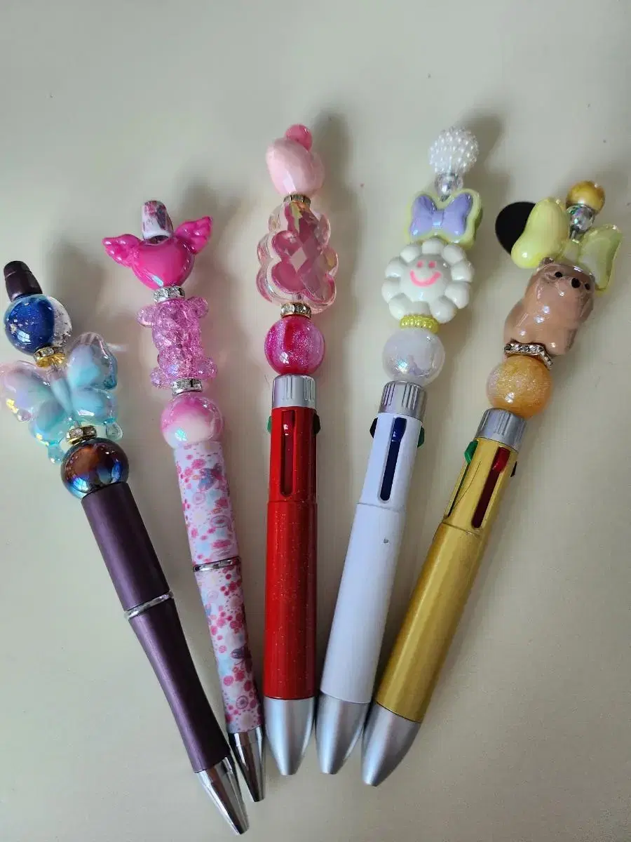 Handmade beaded ballpoint pens ($5 each)