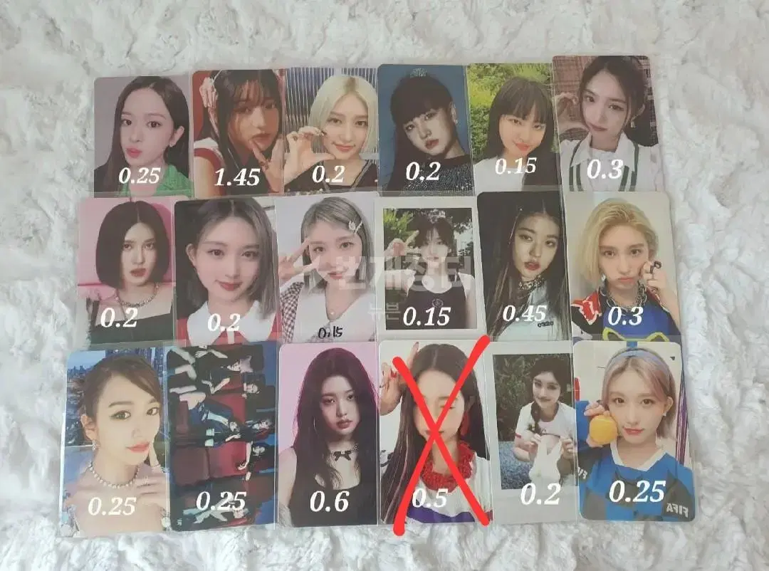 ive photocard i.m afterlike papa johns mine yujin gaeul wonyoung liz leeseo