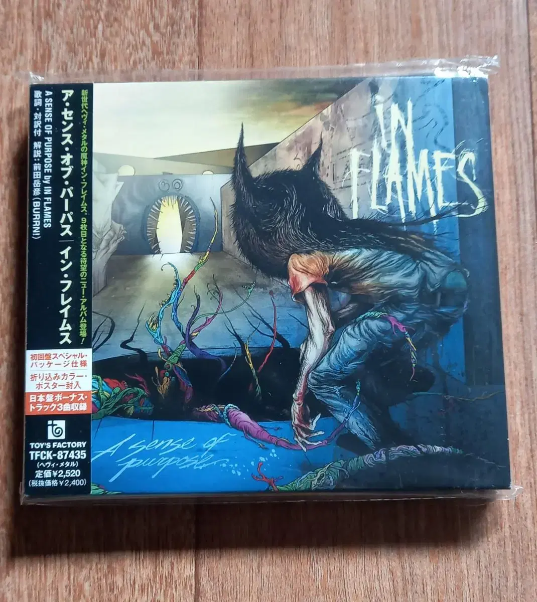 in flames cd 인플레임스 일본반 시디