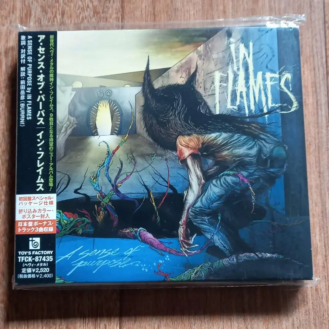 in flames cd 인플레임스 일본반 시디