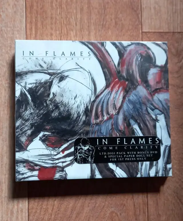 in flames cd&dvd 인플레임스 미개봉 시디