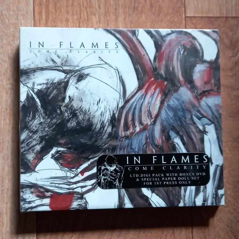 in flames cd&dvd 인플레임스 미개봉 시디