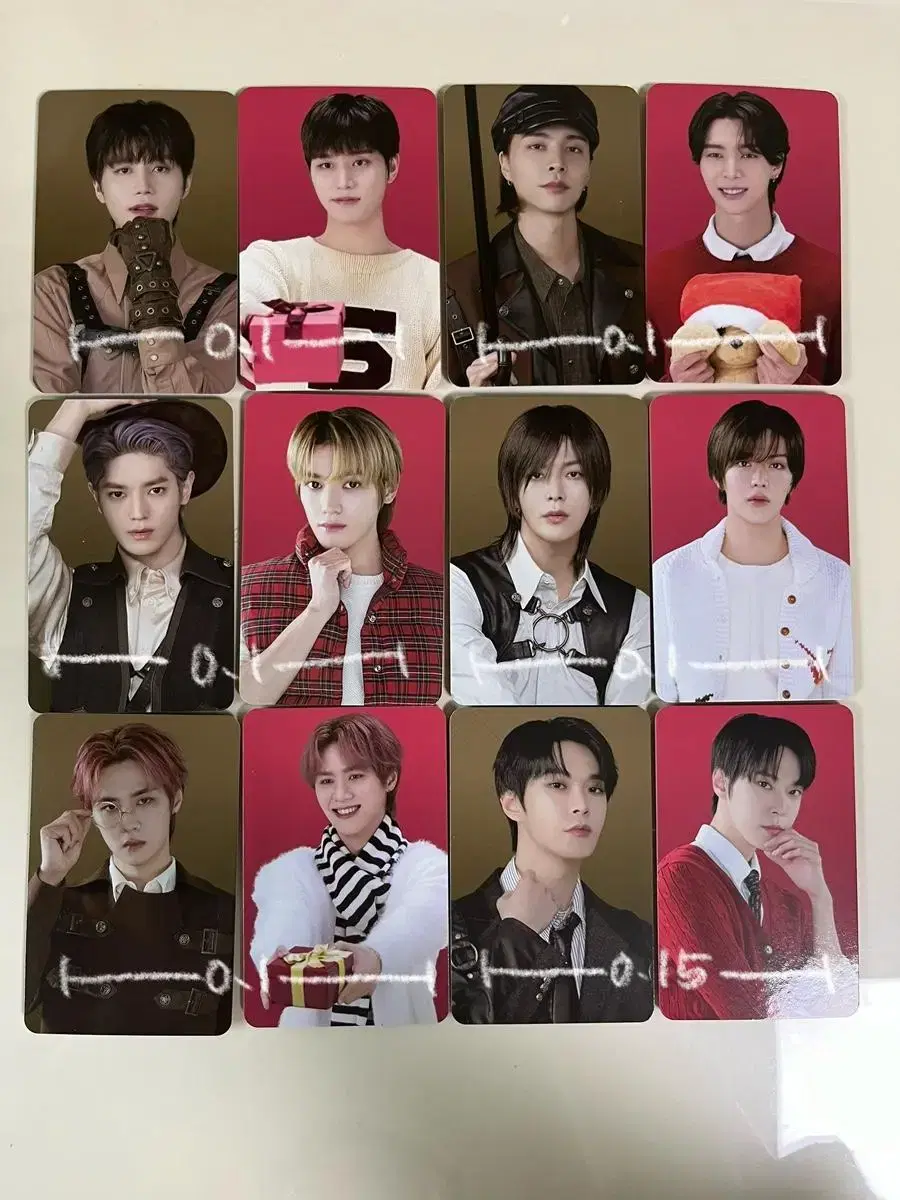 NCT Zone Christmas Steampunk Coupon Card photocard bulk Individual wts Buncheol