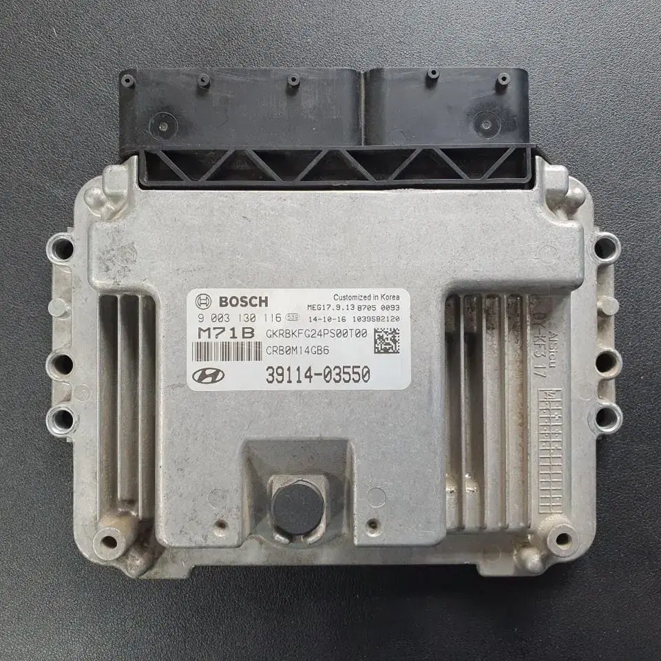 엑센트1.4L 카파엔진 ECU(초기화완료) 39114-03550 고품회수