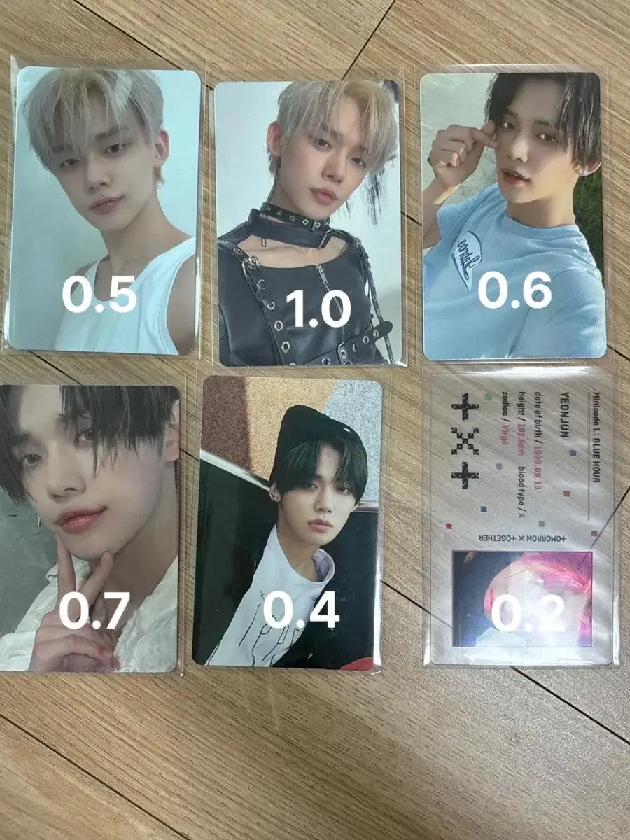 Tuvitu yeonjun photocard WTS