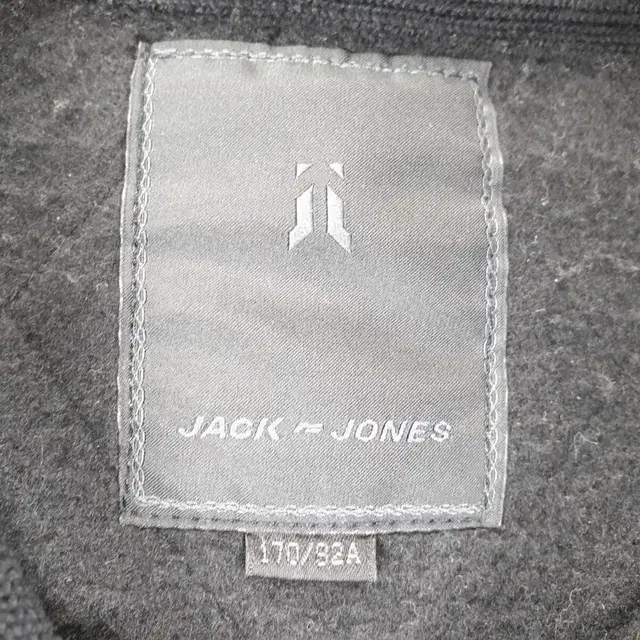 S2196 JACK JONES 남95 기모 집업 후드 블랙 자켓/더크