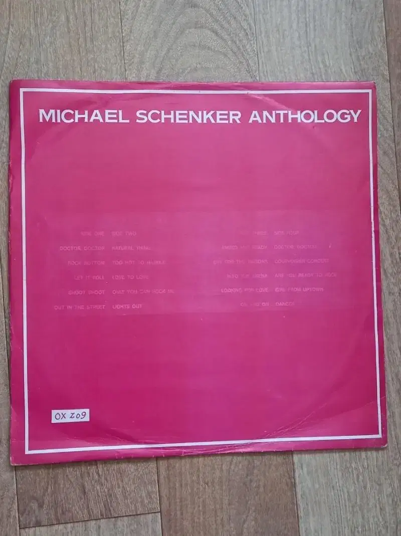 Michael schenker ufo eric 2lp 빽판