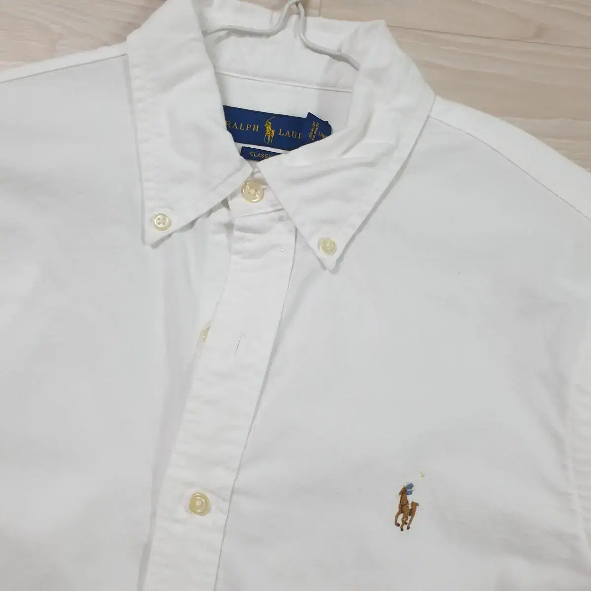 Polo Ralph Lauren _ 100% cotton _ Solid shirt (WS)