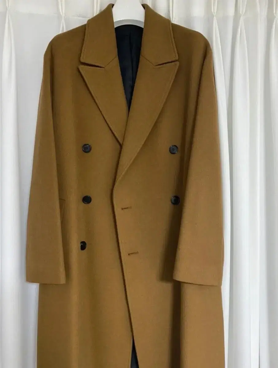 (M)Coeur Double Coat Tan Brown sells