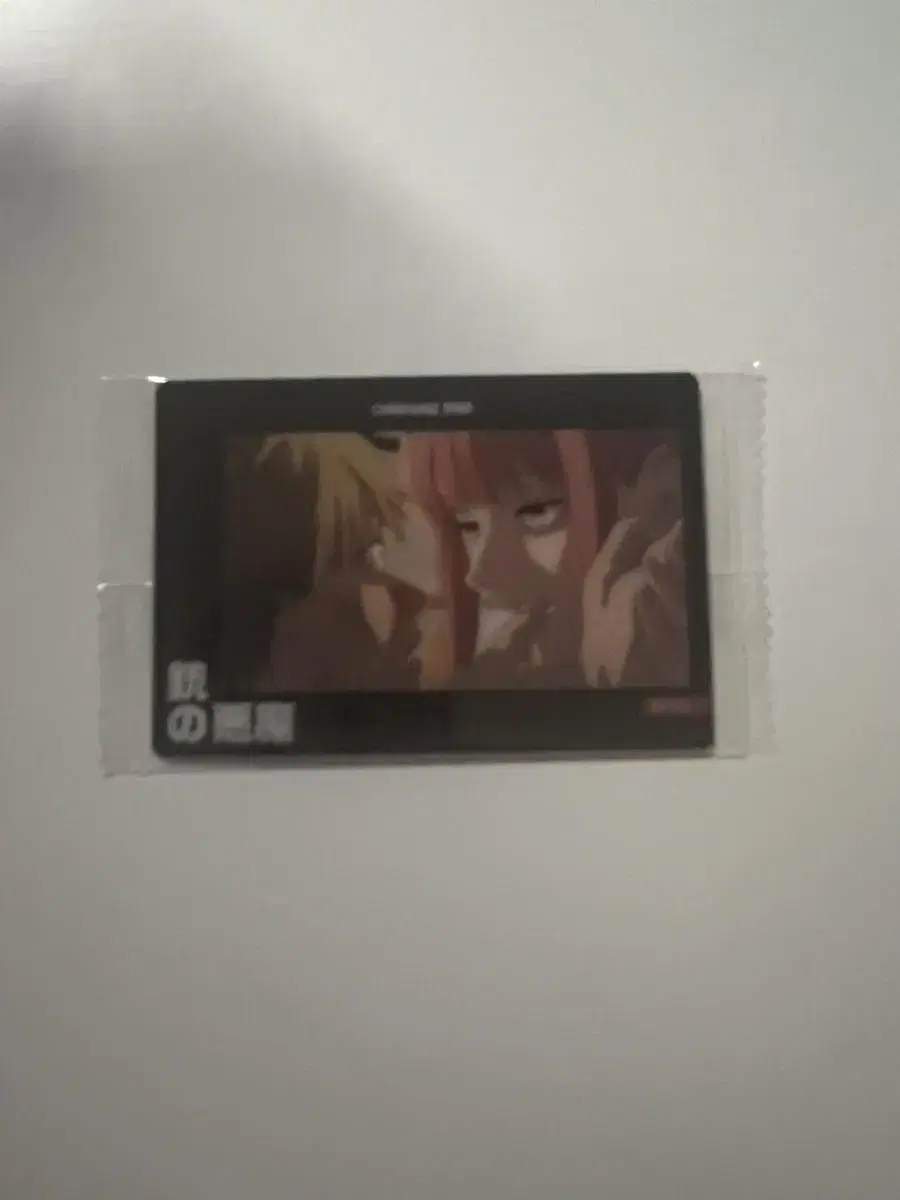 Chainsaw Man Clear Card kard photocard Wehaspoka Denji Maki