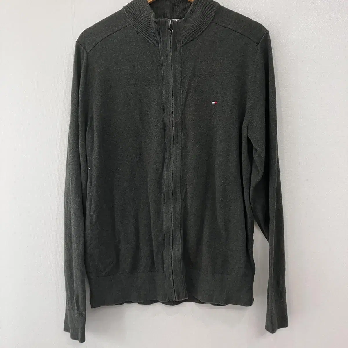 Tommy Cashmere Zip-up l