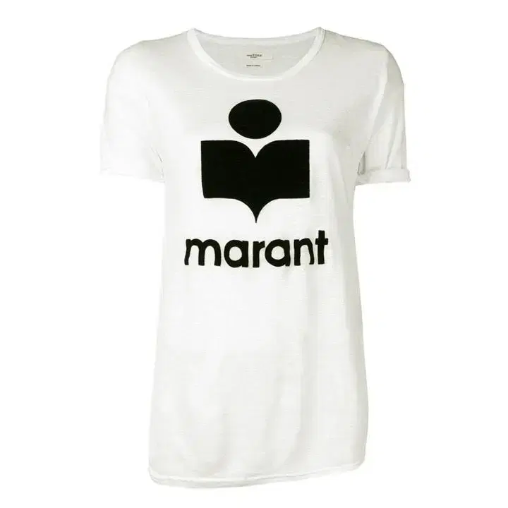 [Isabel Marant] New Velvet Logo T-shirt TS0299 00M009E 20WH