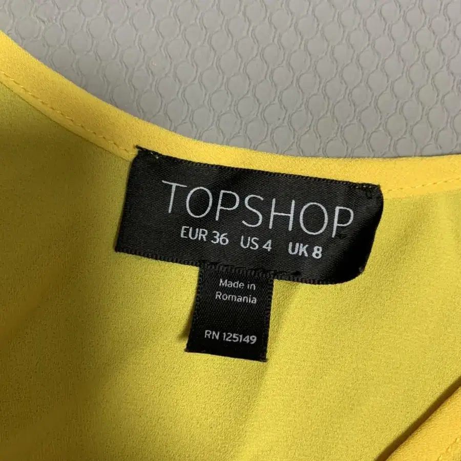 Topshop 탑샵 크롭탑