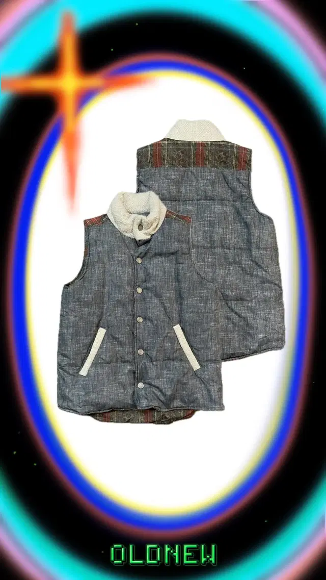 Vintage Work Wear Vest 빈티지 베스트조끼