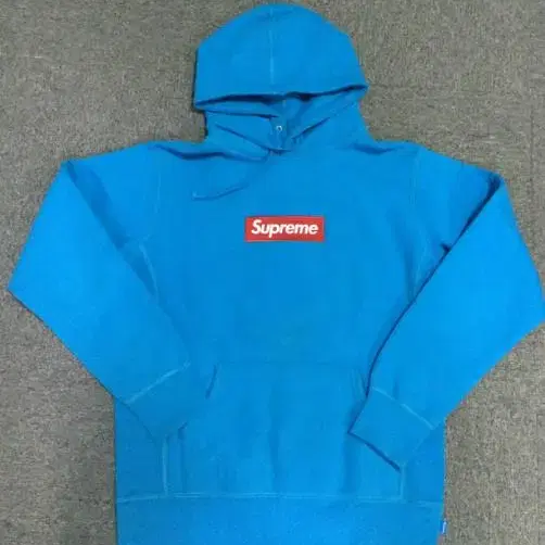 UNHS Supreme box logo hoodie (TEAL)