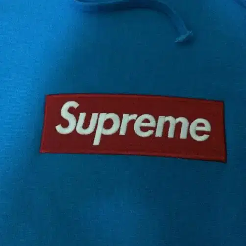 UNHS Supreme box logo hoodie (TEAL)