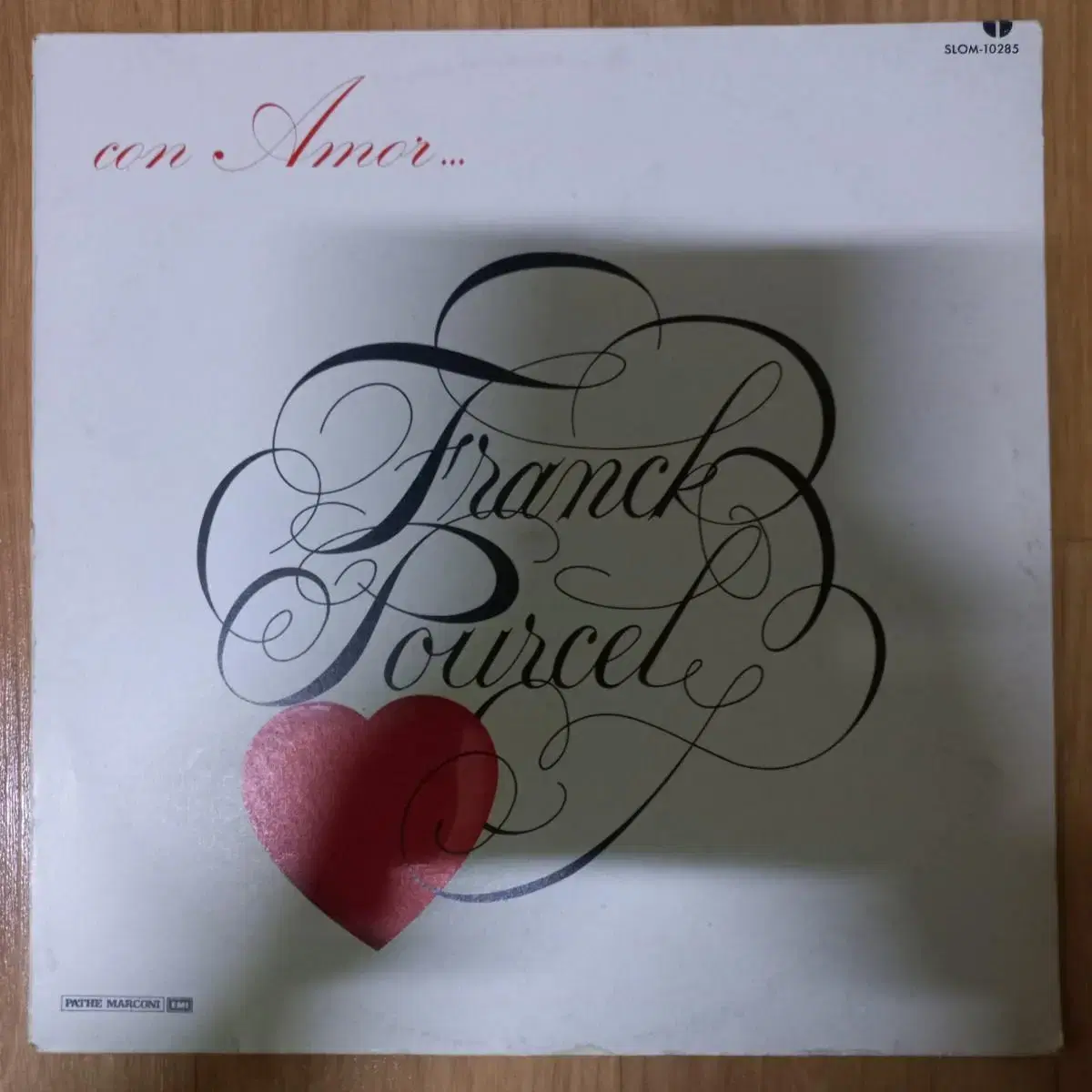 Lp중고 FRANCK POURCEL - CON AMOR 음반 판매합니다.