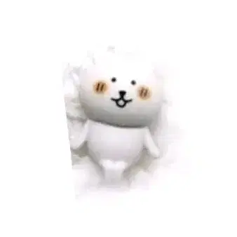 농담곰 컵 위의 푸티토 피규어