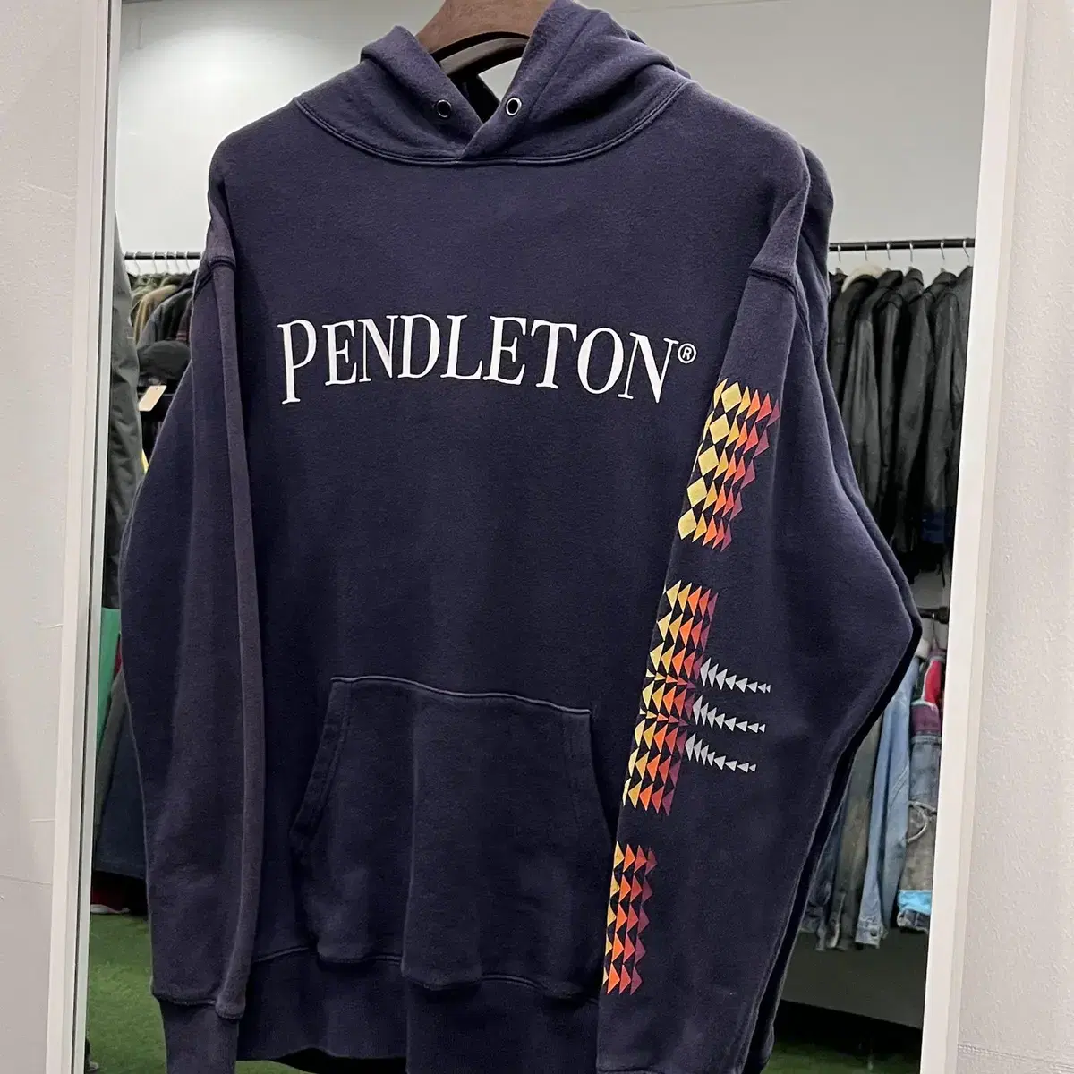 Pendleton 펜들턴 나바호 프린팅 스웻 후드