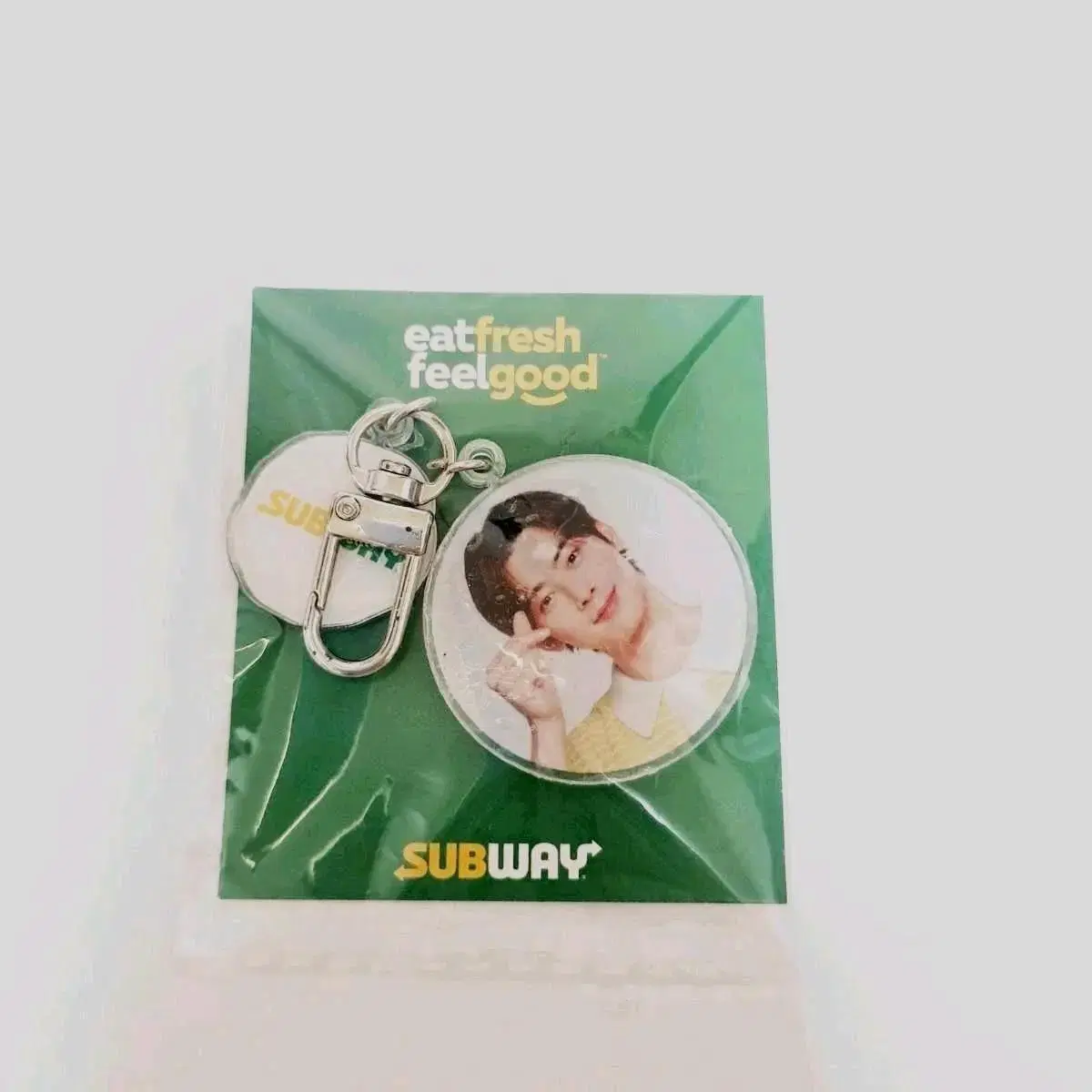 Cha Eunwoo Subway Keyring