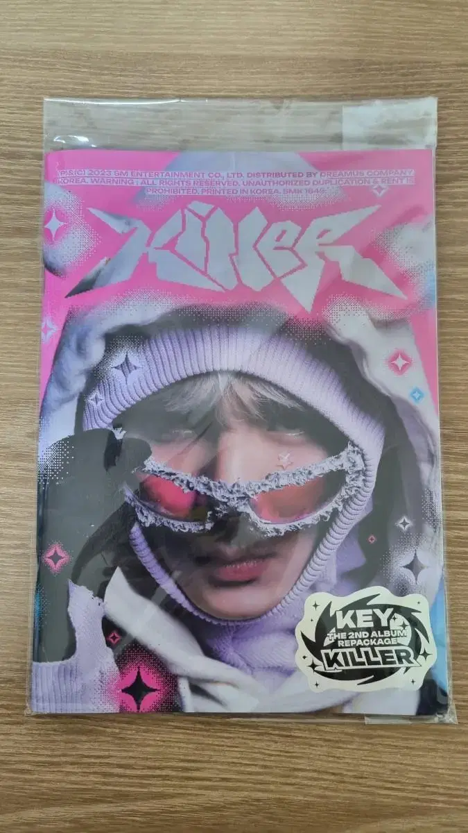 SHINee key Killer ZINEJin version photobook unsealed WTS(CD,Photocard excluded)