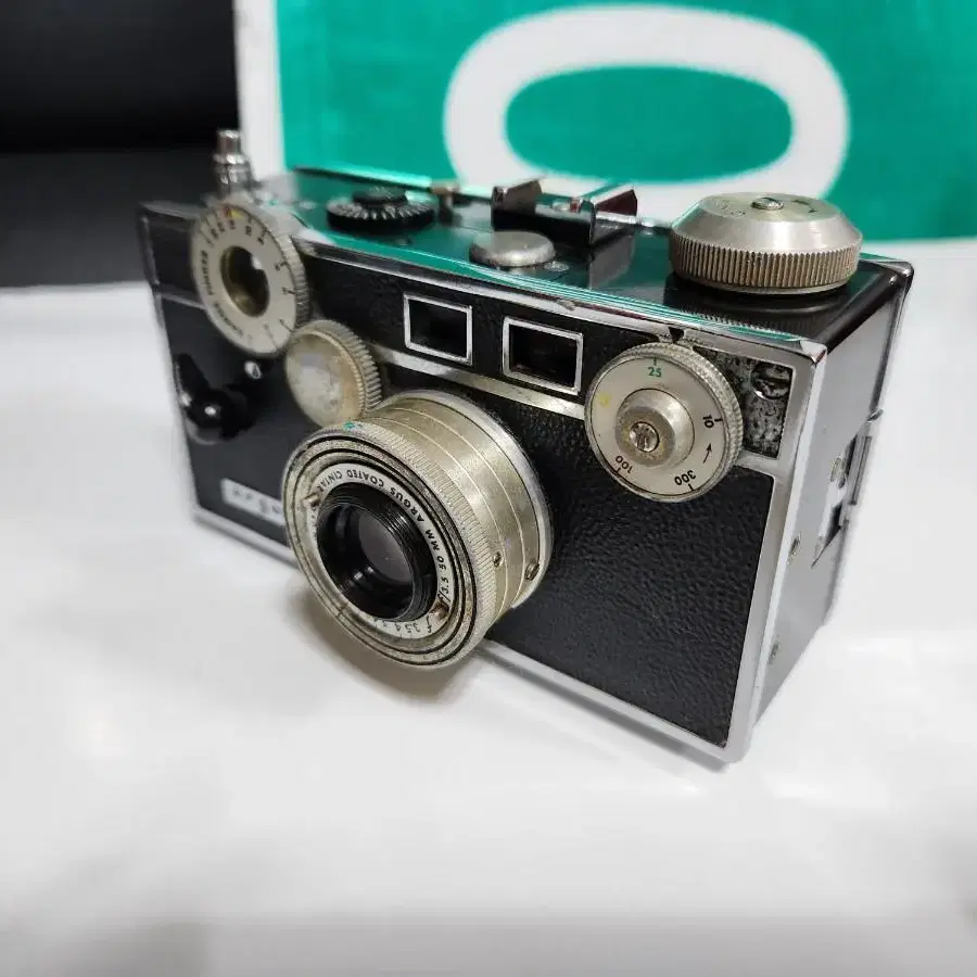 앤틱/빈티지 Argus C3 35mm 브릭카메라  콜렉션용, 실사OK