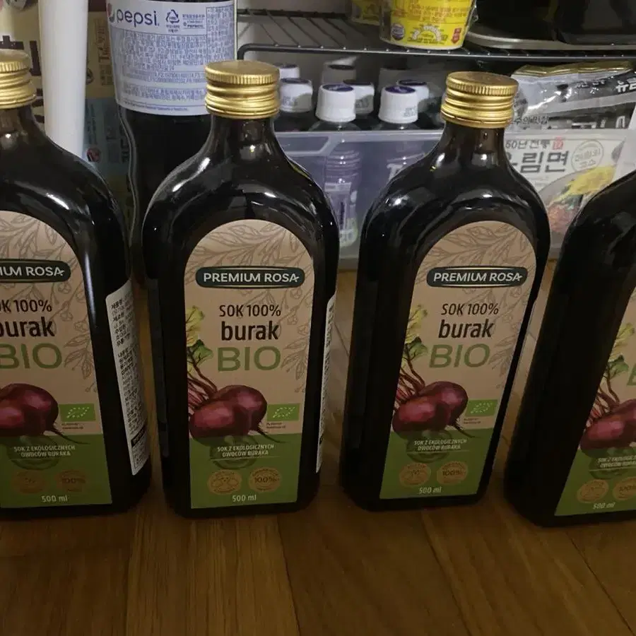 프리미엄로사 유기농 레드비트 원액 100% 500ml 4병