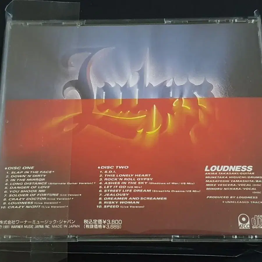 LOUDNESS 라우드니스 베스트 앨범 LOUDEST (2CD) 음반