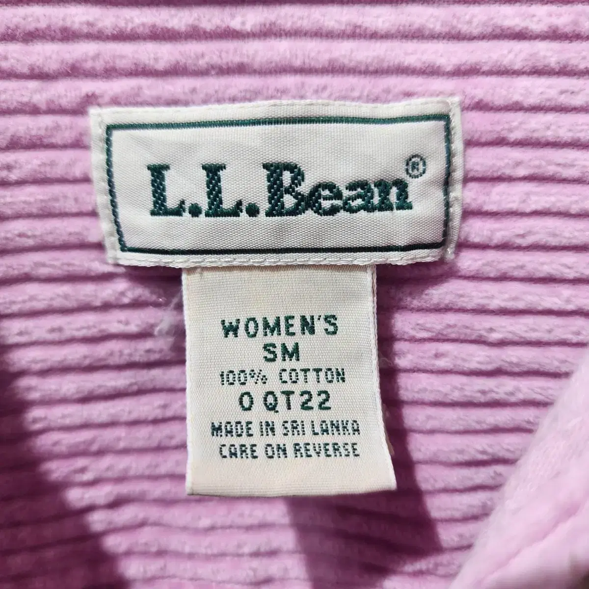 엘엘빈 LLBean 코듀로이 와이셔츠 90s