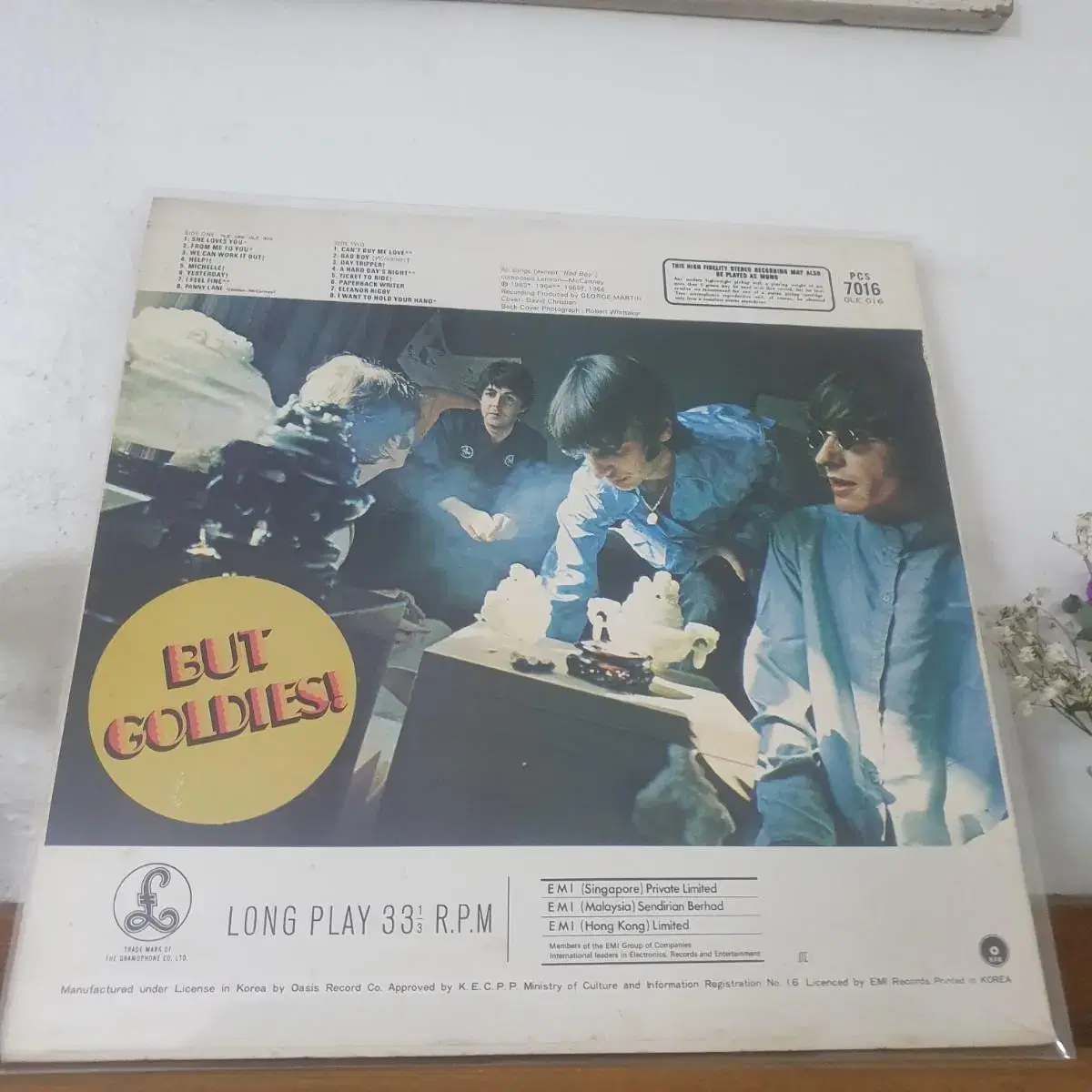 비틀즈  OLDIES  콜렉션 LP    오아시스레코드