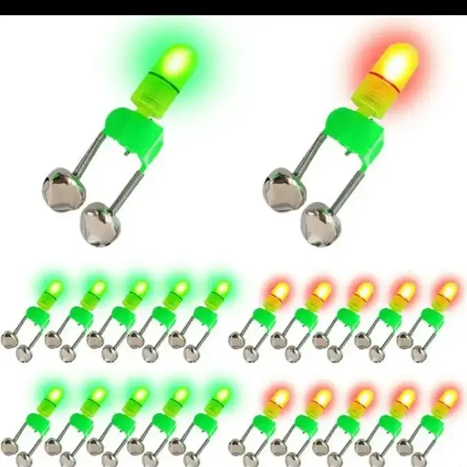 릴 낚시 원투 방울 LED 야간 배터리 입질알림 물고기 잉어 붕어 장어