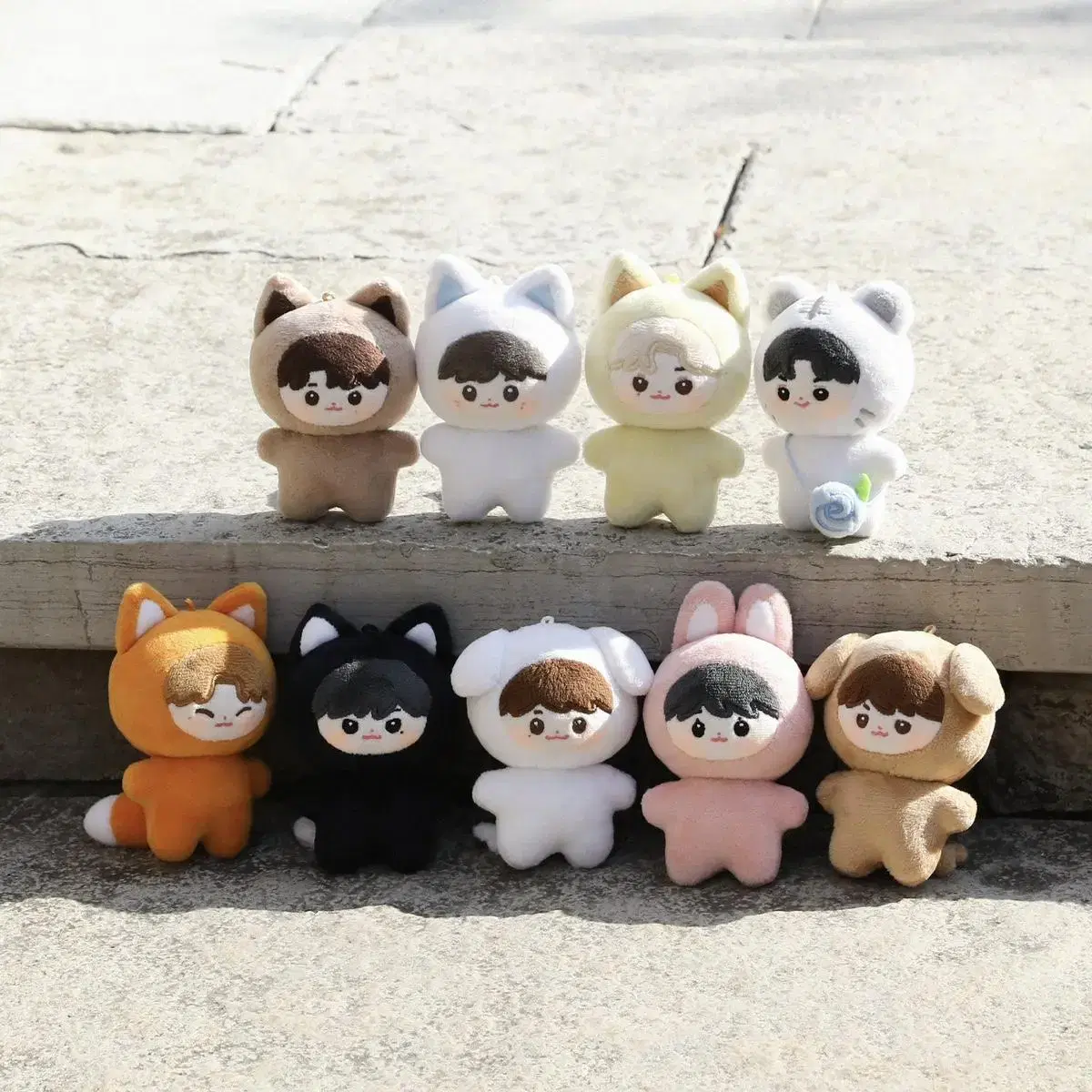 ZB1 Possom Village 2 doll 10cm wts sung hanbin zhang hao ricky kim jiwoong Sombeone