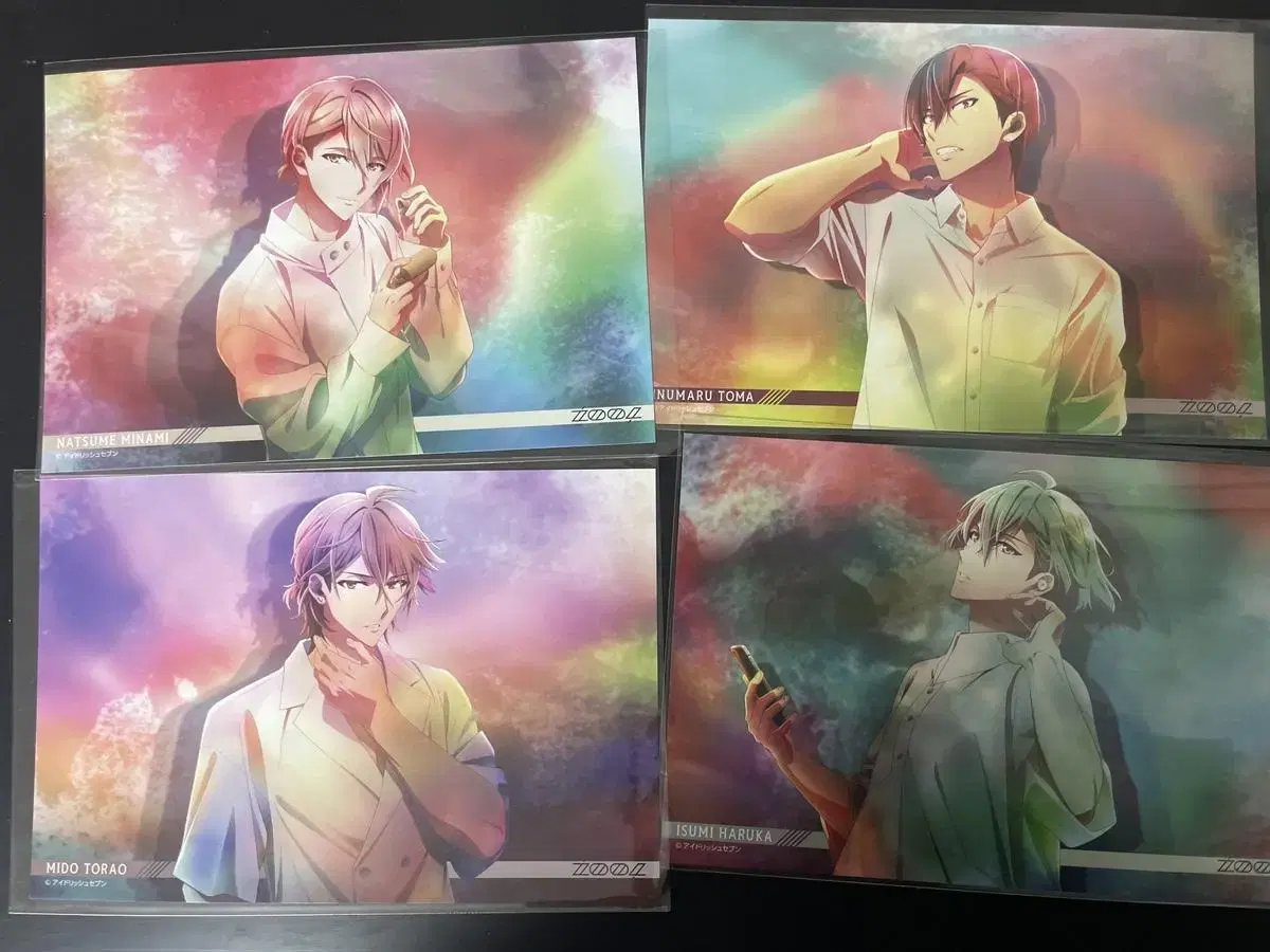 Idolishseven Sony Collaboration postcard zuu bulk