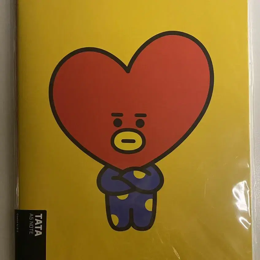 BT21 타타 공책 판매합니다!