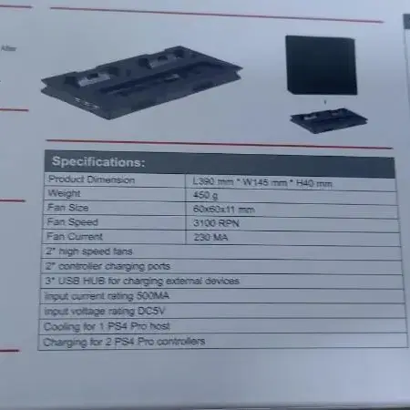 PS4 쿨링스탠드 거치대 팝니다.