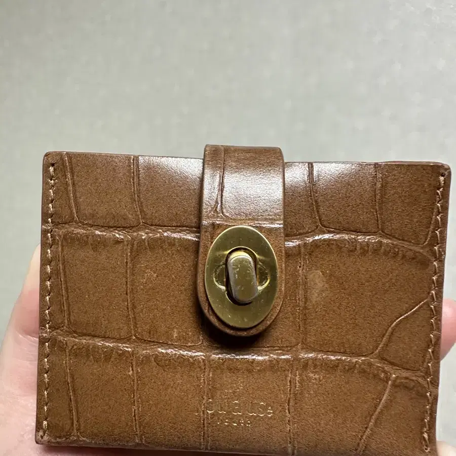 유어유스지갑 Roto wallet (Croc brown)