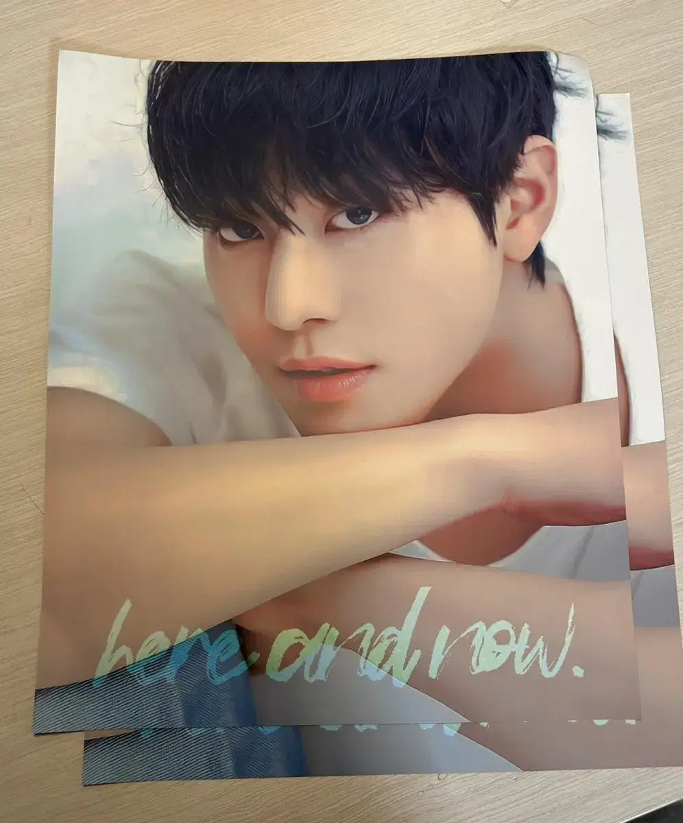 Ahn Hyoseop poster unofficial goods WTS