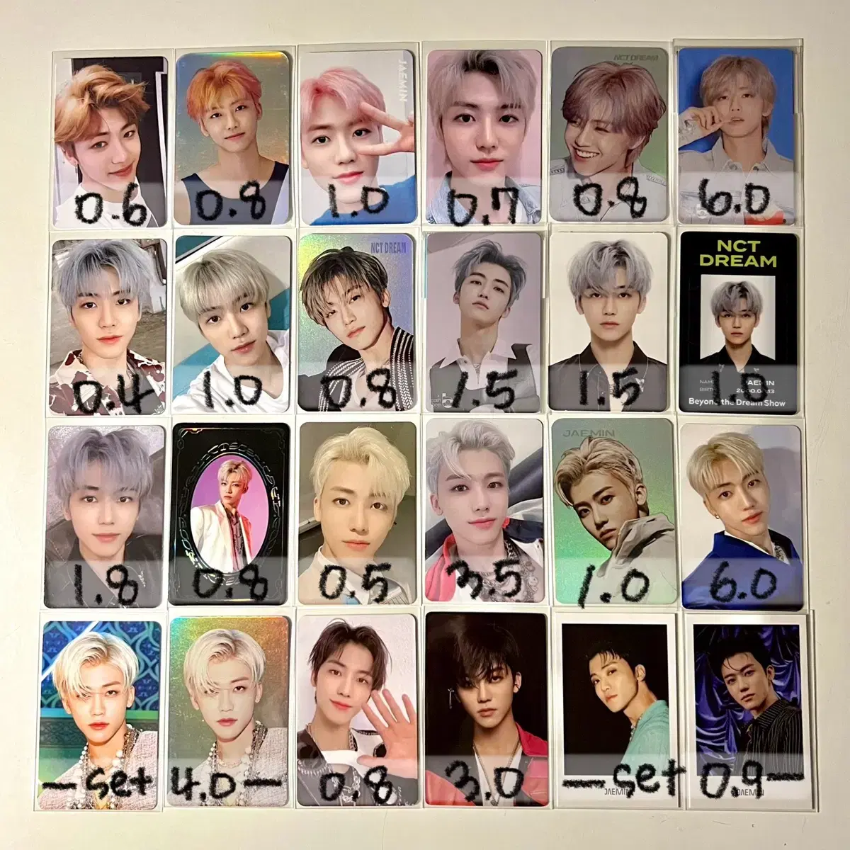 NCT nct dream jaemin photocard wts BulkDballsUnreleasedPhotocardLockedMdAlpo