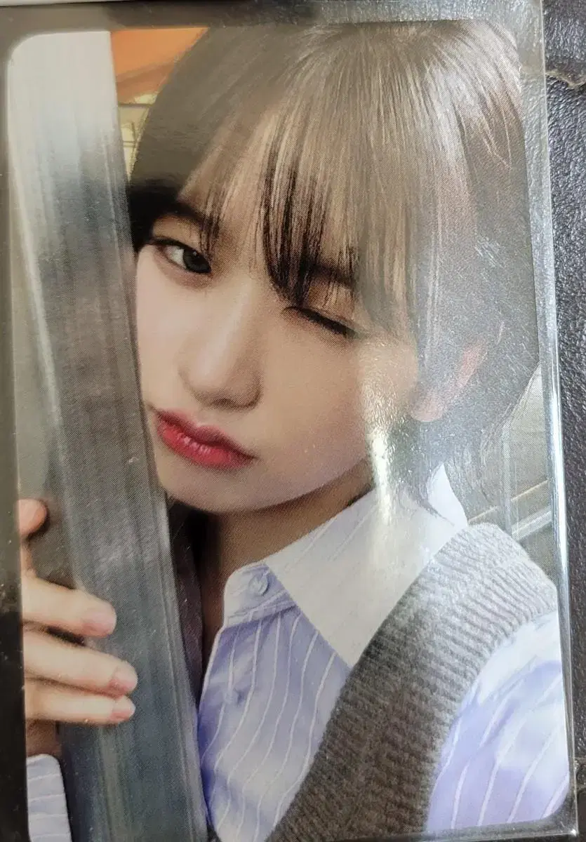 ive ahn yujin broadcast photocard photocard ive anyujin