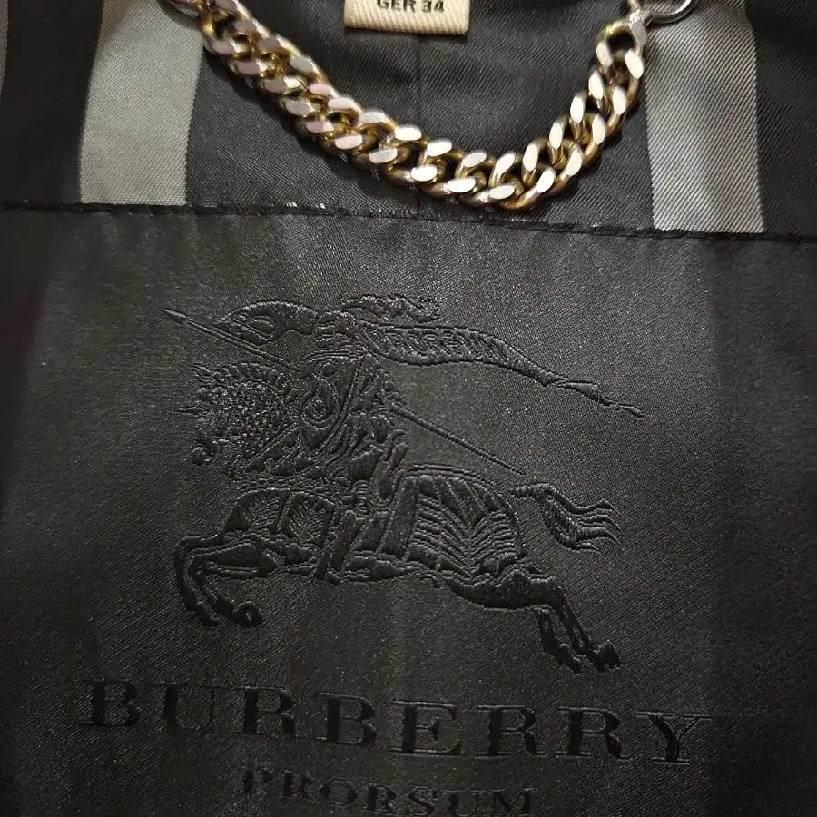 55)버버리 Burberry 더블버튼 디테일 트렌치코트