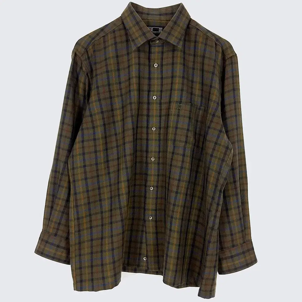 [Men's 105] Daks DAKS Check Shirt Southern Wool Vintage (19116)