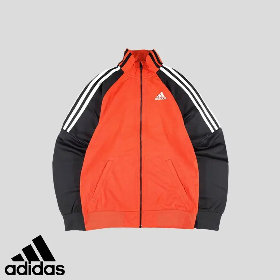 adidas JP Red Black White Half-Tricot Tracktop Zip Up Jersey M