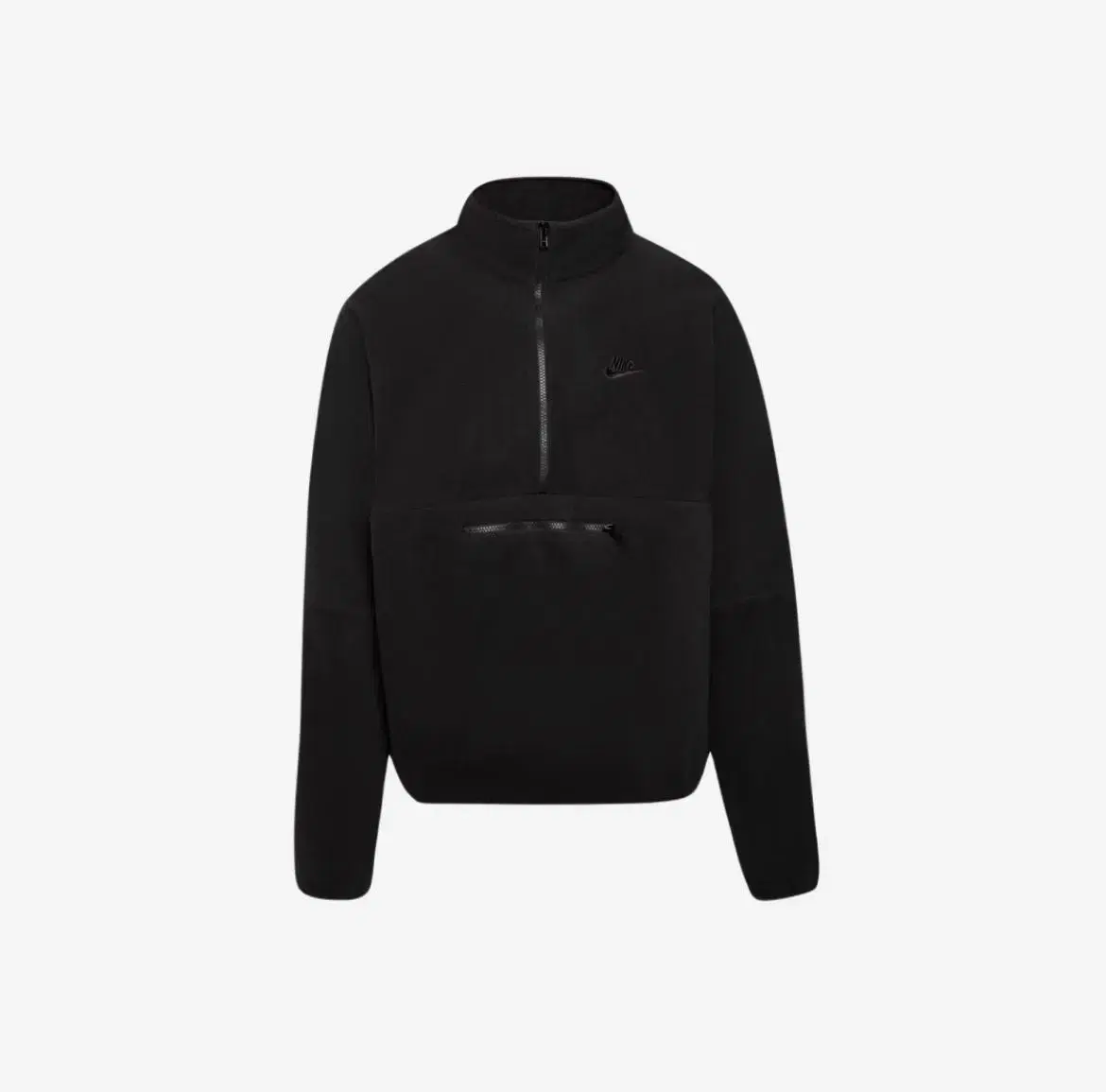 Nike Club pola Fleece Half Zip Up Black M